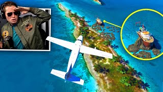 FLYING A SEARCH amp RESCUE MISSION Shipwreck in the Bahamas [upl. by Braswell504]