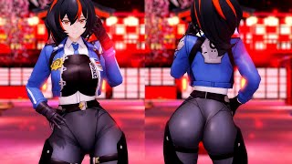 【MMD】Zenless Zone Zero Thicc Zhu Yuan  On The Bar [upl. by Moclam]