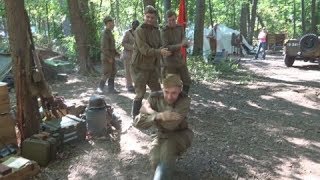 2017 WWII Days  Rockford IL  The Red Army  Kazotsky Kick  The Internationale [upl. by Mariandi]