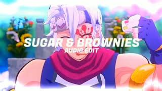 Dharia  Sugar amp Brownies edit audio  Use earphonesheadphones [upl. by Sheldon]