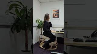 Ergonomic Kneeling Chair  HomeOffice Chair [upl. by Yelik]