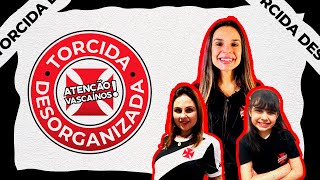 ELAS CHEGARAM PRA ALEGRAR O SEU DIA NO AR O quotTORCIDA DESORGANIZADAquot [upl. by Bass]