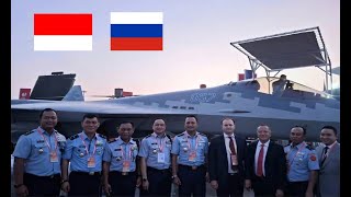 KONTRAK PERTAMA PEMBELIAN SUKHOI SU 57 RUSIA TELAH DITANDA TANGANI [upl. by Terraj]