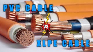 🔰PVC VS XLPE CABLE  PVC amp XLPE Cable Difference  Technical Specification [upl. by Rabush]