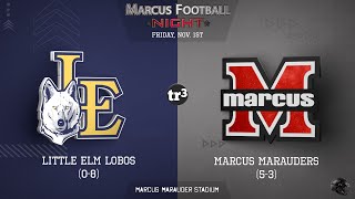 Marcus Marauders vs LIttle Elm  Fri Nov 1 2024 [upl. by Wolff858]