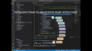 INTRODUCTION TO SELECTION SORTdsu cprogramming computer computerscience selectionsort dipoma [upl. by Lema104]