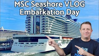 Adventure begins MSC Seashore Day 1 Cruise VLOG [upl. by Bengt956]