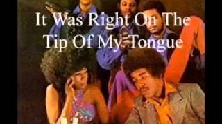 It Was Right On The Tip Of My Tongue  1971 Brenda and the Tabulations [upl. by Hands]