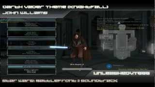 Star Wars Battlefront II Soundtrack  Darth Vader Theme Knightfall [upl. by Bo]