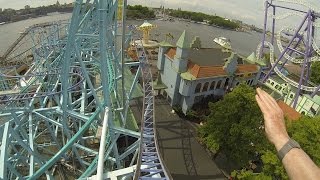 Gerstlauer Bobsled Coaster Vilda Musen Gröna Lund 2016 POV Onride [upl. by Glassco]