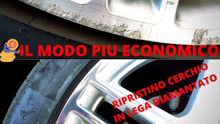 RIPRISTINO CERCHI DIAMANTATI IL MODO PIU ECONOMICO [upl. by Natanhoj499]