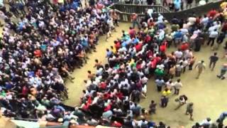 Palio di Siena 2015 e rissa finale [upl. by Idroj652]