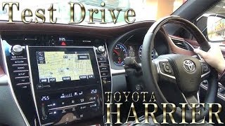 toyota harrier 2014 New model Test Drive [upl. by Diehl]