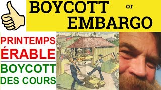 🔵Boycott or Embargo  Boycott Meaning  Embargo Examples  Difference Between Boycott and Embargo [upl. by Ahtanoj]