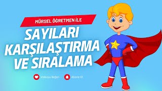 3Sınıf Matematik 6ders Sayıları Karşılaştırma ve Sıralama [upl. by Lovash]