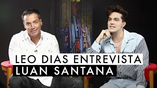 Leo Dias entrevista Luan Santana [upl. by Yrok]