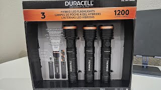 Duracell 1200 Lumen Hybrid LED Flashlights [upl. by Siuqcram911]