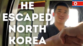 American Interviews North Korean Escapee in Chinese [upl. by Rachel]