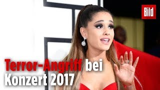 ManchesterAnschlag jährt sich Ariana Grande schickt Nachricht an alle [upl. by Kcirneh]