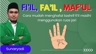 Fiilfail dan Maful Cara mudah menghafal tashrif fiil madhi dengan menggunakan ruas jari [upl. by Adnima910]