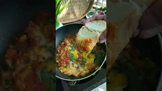 Easy Shakshuka  will upload the recipe soon food cooking shorts [upl. by Yannodrahc]