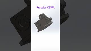 Practice CSWA Easily guys cswa solidworks practice exam [upl. by Ccasi]