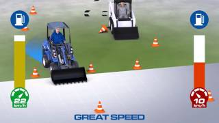 MultiOne mini loader vs SkidSteer [upl. by Yaeger]