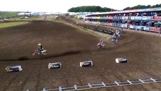 MXGP Race 1 start and entire lap 1  Cairoli Desalle Simpson Alessi [upl. by Amari]