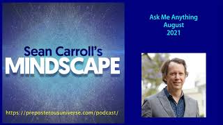 Mindscape Ask Me Anything Sean Carroll  August 2021 [upl. by Sallie60]