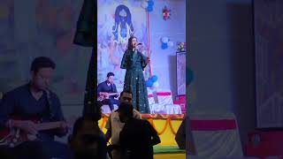 Shree Vishnu dham mahotsav singer shristi sinha Hindi song stage show [upl. by Nnomae]