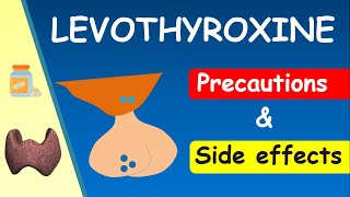 Levothyroxine  Mechanism side effects precaution amp uses [upl. by Theresina]