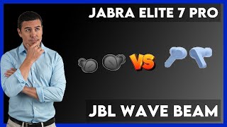 Jabra Elite 7 Pro vs JBL Wave Beam Comparison [upl. by Annam]