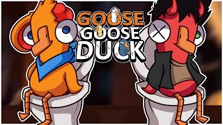 WELCOME TO THE TOILET DOCUMENTARYS GOOSE GOOSE DUCK wFRIENDS [upl. by Dodson177]