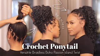 Versatile Crochet Passion Twist Ponytail [upl. by Cleodell]