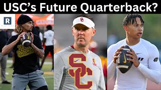 USCs Future QB  Julian Lewis  Husan Longstreet  USC Football Recruiting News [upl. by Aleiram]