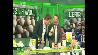 Il Prof Paparella in TV Unomattina Verde RAI 1 13 gennaio 2014  Le uova [upl. by Elden]