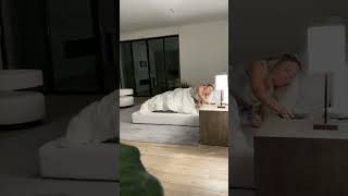 The ultimate scary prank on my wife her reaction is priceless Shorts [upl. by Eelarbed]