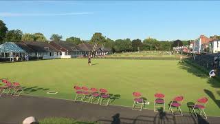 Bowls England National Finals 2021  Mon 23rd  Mens Pairs [upl. by Kcirde]