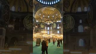 Istanbul Hagia Sophia Grand Mosque Turkey 🇹🇷🕌♥️ istanbul hagiasophia islamicstatus [upl. by Garnett]