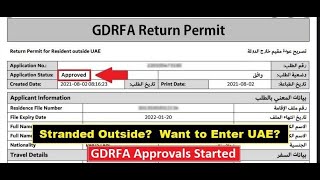 How to Apply for GDRFA Approval in 5 Min [upl. by Euqirne885]