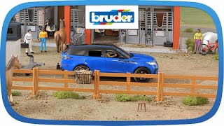 Range Rover Velar  02880  BRUDER Spielwaren [upl. by Lodie280]