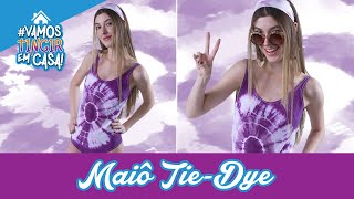 MAIÔ TIEDYE  COMO TINGIR EM CASA [upl. by Heber]