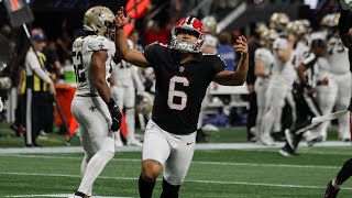 Atlanta Falcons Highlights in win vs New Orleans Saints  2024 Regular Season Week 4 [upl. by Aramoj530]