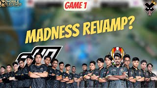 TEAM HAQ DIBANTAI MADNESS  TEAM HAQ VS MADNESS ESPORTS GAME 1  MPLMY SEASON 11 [upl. by Leirda]