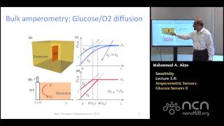 nanoHUBU Nanobiosensors L38 Sensitivity  Amperometric Sensors  Glucose Sensors II [upl. by Egiaf592]