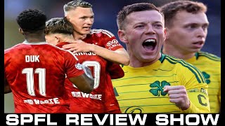 CELTIC AND ABERDEEN CONTINUE TO BE PERFECT SPFL REVIEW SHOW [upl. by Murdoch]