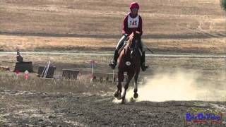 145XC Jill Walton Training Horse Cross Country Woodside Intl Horse Trials Oct 2012 [upl. by Ahsit]