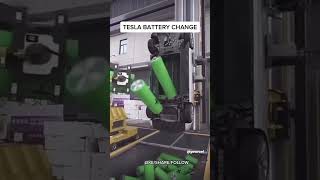 How They Change Batteries on a Tesla Model 3 [upl. by Ecirtap]