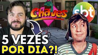 CHAVES EM 5 HORÁRIOS DIFERENTES NO SBT Voltou Com Tudo [upl. by Sibelle]