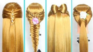 Acconciature FACILI e VELOCI ⏰💥 alla portata di tutti parte 4  Quick and Easy hairstyles [upl. by Novy]